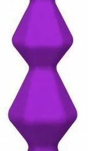 Gloednieuw ? Anale Ketting Met Diamant - Lola Toys - Emotions - Beginner Beads - Buttplug Met Kralen - Flexibele Anaal Ballen/ Kralen/ Ketting - Anal Beads - Anaalplug 100% Siliconen - Prostaat Stimulatie - P-Spot - Unisex - Chummy - Paars ? -Zyba Shop 172x840