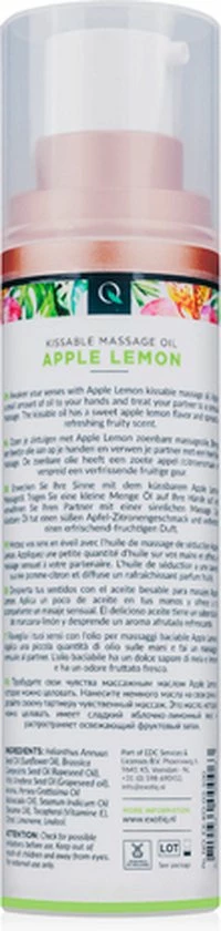 Flash-uitverkoop ? Exotiq Massageolie Apple Lemon – Massageolie Voor Een Ontspannende Massage Met Appel- En Citroengeur – Zijdezacht En Verzorgende Werking – 100 Ml ? 3 Flash-uitverkoop ? Exotiq Massageolie Apple Lemon – Massageolie Voor Een Ontspannende Massage Met Appel- En Citroengeur – Zijdezacht En Verzorgende Werking – 100 Ml ? - Afbeelding 3