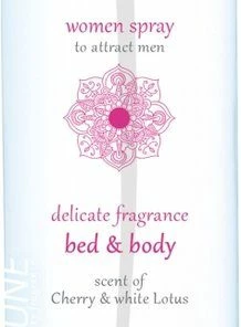 Goedkoop ? Hot Shiatsu Feromonen Bed & Body Spray Voor Vrouwen - Kers & Witte Lotus ?