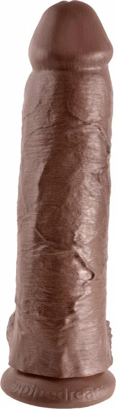 Goedkoop ❤️ Pipedream King Cock Realistische Dildo Cock - With Balls Bruin - 12 Inch ? 8 Goedkoop ❤️ Pipedream King Cock Realistische Dildo Cock - With Balls Bruin - 12 Inch ? - Afbeelding 8