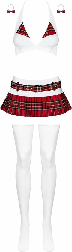 Top 10 ? Obsessive - School Kostuum L/XL ? 12 Top 10 ? Obsessive - School Kostuum L/XL ? - Afbeelding 12