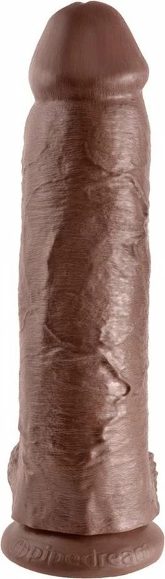 Goedkoop ❤️ Pipedream King Cock Realistische Dildo Cock - With Balls Bruin - 12 Inch ? 2 Goedkoop ❤️ Pipedream King Cock Realistische Dildo Cock - With Balls Bruin - 12 Inch ? - Afbeelding 2