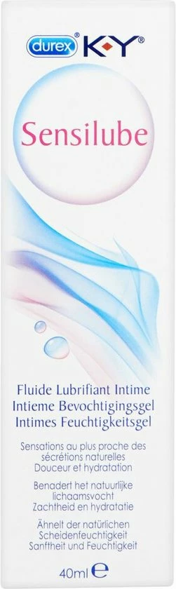 Gloednieuw ? 2x Durex Sensilube Intiem Vloeibaar Glijmiddel 40 Ml ? 1 Gloednieuw ? 2x Durex Sensilube Intiem Vloeibaar Glijmiddel 40 Ml ?