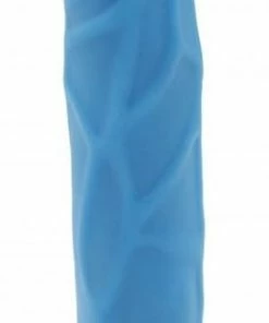 Goedkoop ? Get Real – Dual Density Dildo Met Zuignap Met Aders In Stijlvol Opvallend Ontwerp Verharde Kern - 19 Cm – Blauw ?