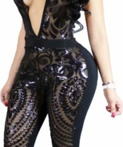 Aanbiedingen ? Voordeelspeeltjes Sexy Bodycon Jumpsuit Elegance Black - Mooi Design - Hoogwaardige Kwaliteit - See True - Sexspelletjes Voor Mannen En Vrouwen - Spandex - Spannend Voor Koppels - Met Figuurtjes - Erotische Kleding - Lingerie Erotisch - Lingerie Body Sexy - Erotiek ? -Zyba Shop 278x840