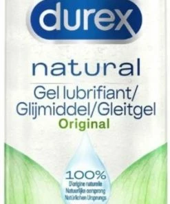 Goedkoop ⭐ Durex Glijmiddel Natural - Waterbasis - 250 Ml - Grootverpakking ❤️