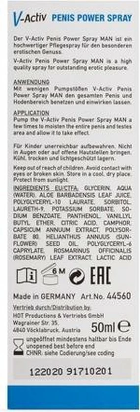 Flash-uitverkoop ? Hot-Hot V-Activ Penis Power Spray 50 M-Creams&lotions&sprays ? 9 Flash-uitverkoop ? Hot-Hot V-Activ Penis Power Spray 50 M-Creams&lotions&sprays ? - Afbeelding 9