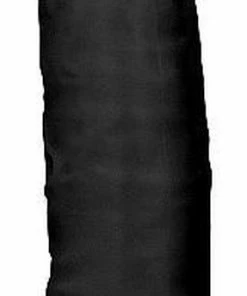 Uitgang ? RealRock Silicone Dildo Without Balls - Black - 15,3 Cm ?