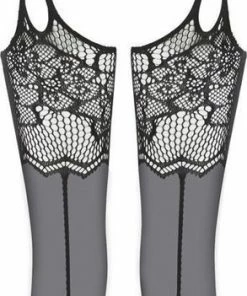 Aanbiedingen ? Cottelli Collection – Jarretel Gordel Met Aangehechte Kousen En Teenstuk – Maat One Size – Zwart ? 7 Aanbiedingen ? Cottelli Collection – Jarretel Gordel Met Aangehechte Kousen En Teenstuk – Maat One Size – Zwart ? -Zyba Shop 293x840