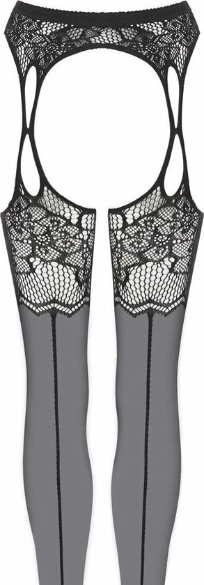 Aanbiedingen ? Cottelli Collection – Jarretel Gordel Met Aangehechte Kousen En Teenstuk – Maat One Size – Zwart ? 3 Aanbiedingen ? Cottelli Collection – Jarretel Gordel Met Aangehechte Kousen En Teenstuk – Maat One Size – Zwart ? - Afbeelding 3