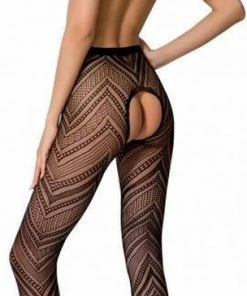 Coupon ? Passion Zwarte Panty Met Visgraat Motief Open Kruis ? 5 Coupon ? Passion Zwarte Panty Met Visgraat Motief Open Kruis ? -Zyba Shop 304x840 9