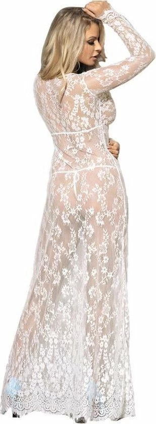 Coupon ? Subblime Vestidos /Dresses Subblime - Sexy Jurk - Doorschijnende Jurk - Maat L/XL - Wit / Sex / Erotiek Toys ⭐ 3 Coupon ? Subblime Vestidos /Dresses Subblime - Sexy Jurk - Doorschijnende Jurk - Maat L/XL - Wit / Sex / Erotiek Toys ⭐ - Afbeelding 3