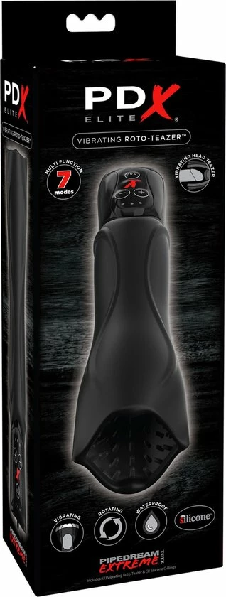 Begroting ? Pipedream PDX Elite Vibrrerende En Roterende Roto Teazer Masturbator - Zwart ⭐ 21 Begroting ? Pipedream PDX Elite Vibrrerende En Roterende Roto Teazer Masturbator - Zwart ⭐ - Afbeelding 21