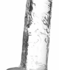 Uitgang ? Blush Dildo Love Toy Naturally Yours 7" Crystalline Dildo Diamond Transparant ?