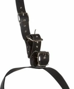 Promo ❤️ Bad Kitty Lederen Bondage Riemen Voor Handen En Hals 4-punts Bevestiging - Zwart ❤️ -Zyba Shop 342x840