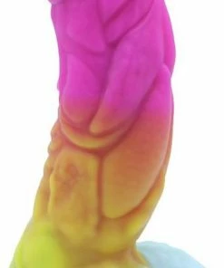 Groothandel ⭐ Kiotos Monstar Dildo Beast No. 49 - Roze/wit/geel ⌛ -Zyba Shop 346x840