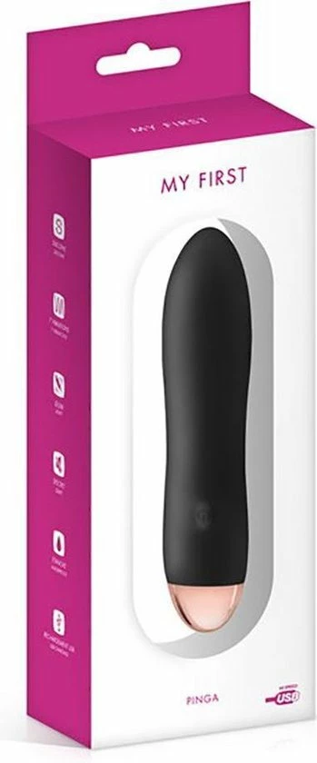 Korting ? My First Pinga Black Vibrator ? 3 Korting ? My First Pinga Black Vibrator ? - Afbeelding 3