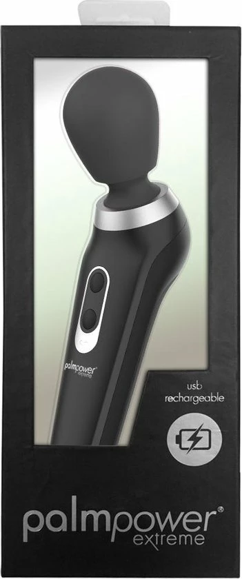 Flash-uitverkoop ? Palmpower Palm Power - Extreme Wand Vibrator - Zwart ? 2 Flash-uitverkoop ? Palmpower Palm Power - Extreme Wand Vibrator - Zwart ? - Afbeelding 2