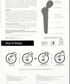 Flash-uitverkoop ? Palmpower Palm Power - Extreme Wand Vibrator - Zwart ? 33 Flash-uitverkoop ? Palmpower Palm Power - Extreme Wand Vibrator - Zwart ? -Zyba Shop 357x840