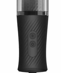 Goedkoop ? Dorcel THRUST BLOW Automatische Stotende Masturbator - Zwart ⭐