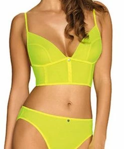 Promo ? Obsessive - Neonia Top & Panties Geel S/M ? -Zyba Shop 367x840 2