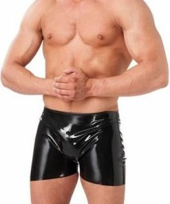 Gloednieuw ❤️ Rimba Latex Play Latex Boxershort Met Open Achterkant M ? -Zyba Shop 368x840
