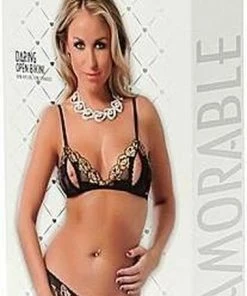 Begroting ? Rimba Amorable Kanten Lingeriesetje Met Open BH En Kruisloos Slipje - ? -Zyba Shop 379x840 1