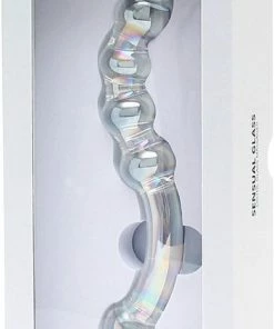 Gloednieuw ? Rimba Sensual Glass Glazen Dildo Xena - Transparant ?