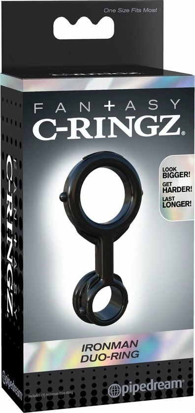 Flash-uitverkoop ? Pipedream - Fantasy C-Ringz Pipedream - C-Ringz - Ironman Duo-Ring - Black ? 12 Flash-uitverkoop ? Pipedream - Fantasy C-Ringz Pipedream - C-Ringz - Ironman Duo-Ring - Black ? - Afbeelding 12
