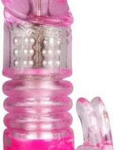 Hete verkoop ✨ EasyToys Stotende Rabbit Vibrator - Roze - Tarzan Vibrator ? -Zyba Shop 400x840 4