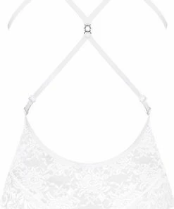 Kopen ? Obsessive Kanten Body Met Bandjes - Erotische Body - Maat S/M - Wit ⌛ -Zyba Shop 404x840 1