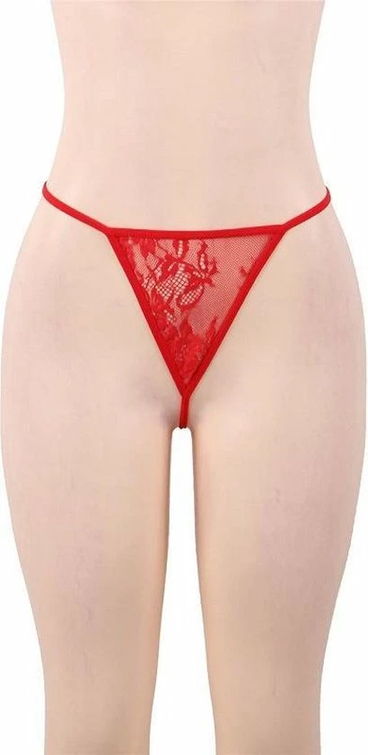 Gloednieuw ⌛ Merkloos Rood Sexy Kanten Nachtjurkje | Maat 40/42 | Stijlvol Sexy Lingerie ✔️ 6 Gloednieuw ⌛ Merkloos Rood Sexy Kanten Nachtjurkje | Maat 40/42 | Stijlvol Sexy Lingerie ✔️ - Afbeelding 6
