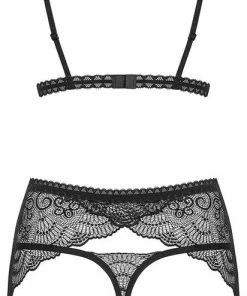 Beste Pirce ? Obsessive Firella 3-Delige Jarretel Set - Zwart ? -Zyba Shop 412x840 6