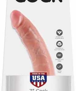 Korting ? King Cock Realistische Dildo 18 Cm - Beige ? -Zyba Shop 417x840 1