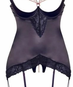 Promo ? Abierta Fina Jarretel Set Met Open Cups ✨ -Zyba Shop 418x840 1