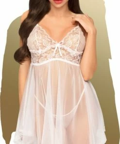 Beste deal ✨ Penthouse Lingerie Naughty Doll - Erotische Babydoll - Maat M/L - Wit ? 15 Beste deal ✨ Penthouse Lingerie Naughty Doll - Erotische Babydoll - Maat M/L - Wit ? -Zyba Shop 430x840 5
