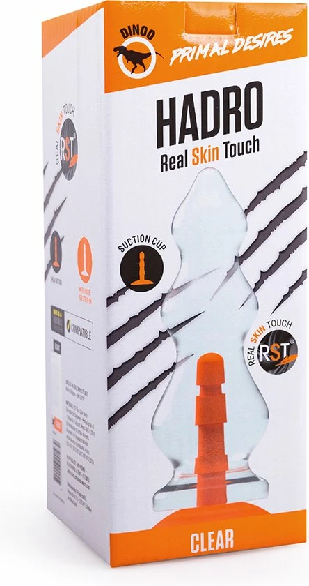 Gloednieuw ? Dinoo Primal Desires Extra Grote Dildo Met Zuignap Hadro - Transparant ? 4 Gloednieuw ? Dinoo Primal Desires Extra Grote Dildo Met Zuignap Hadro - Transparant ? - Afbeelding 4