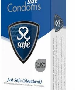 Groothandel ? Safe Condoms Safe Condooms - Just Safe Standard - 10 Stuks ? -Zyba Shop 444x840 3