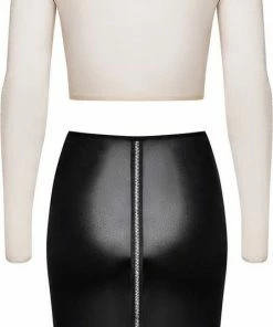 Promo ? Obsessive Bossy Top En Faux Leder Rok 2-Delige Set ? 22 Promo ? Obsessive Bossy Top En Faux Leder Rok 2-Delige Set ? -Zyba Shop 446x840 2