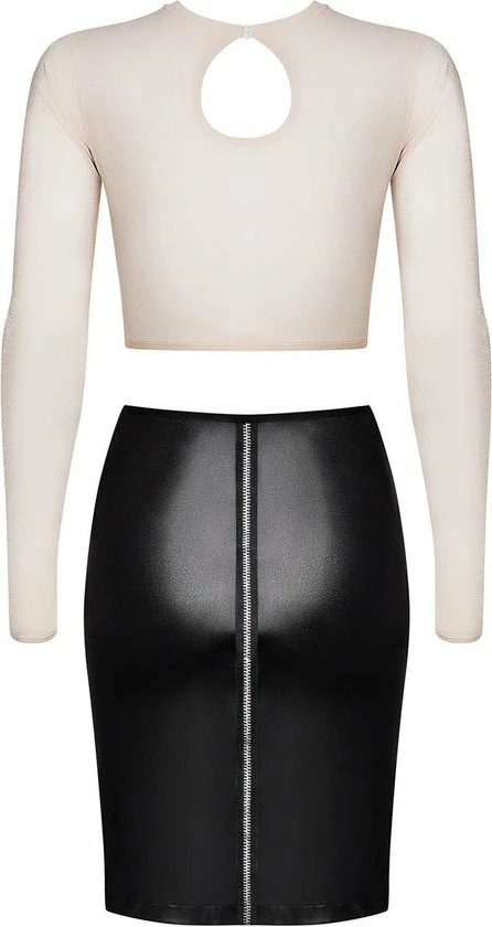 Promo ? Obsessive Bossy Top En Faux Leder Rok 2-Delige Set ? 11 Promo ? Obsessive Bossy Top En Faux Leder Rok 2-Delige Set ? - Afbeelding 11