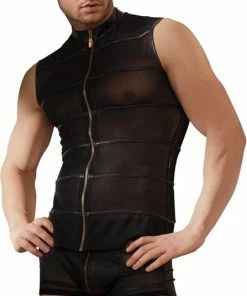 Gloednieuw ❤️ NEK Doorschijnend ? Shirt Met Wetlook Strepen ? 9 Gloednieuw ❤️ NEK Doorschijnend ? Shirt Met Wetlook Strepen ? -Zyba Shop 447x840 3