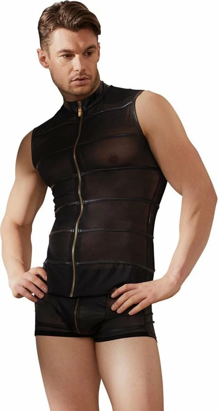 Gloednieuw ❤️ NEK Doorschijnend ? Shirt Met Wetlook Strepen ? 4 Gloednieuw ❤️ NEK Doorschijnend ? Shirt Met Wetlook Strepen ? - Afbeelding 4