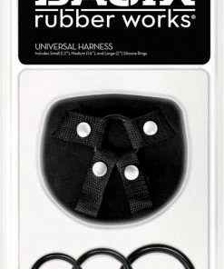 Gloednieuw ✨ Merkloos Pipedream Basix Rubber Works Voorbinddildo Universal Harness Zwart ? -Zyba Shop 450x840 2