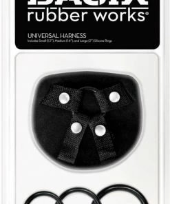 Gloednieuw ✨ Merkloos Pipedream Basix Rubber Works Voorbinddildo Universal Harness Zwart ? -Zyba Shop 453x840 4