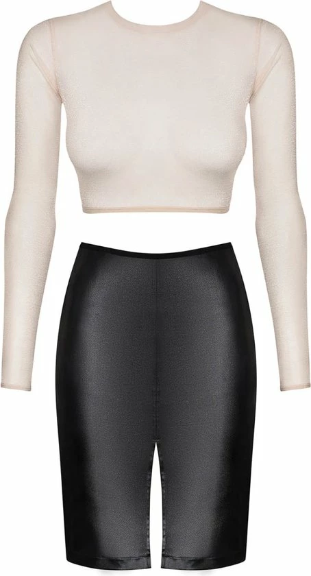 Promo ? Obsessive Bossy Top En Faux Leder Rok 2-Delige Set ? 6 Promo ? Obsessive Bossy Top En Faux Leder Rok 2-Delige Set ? - Afbeelding 6