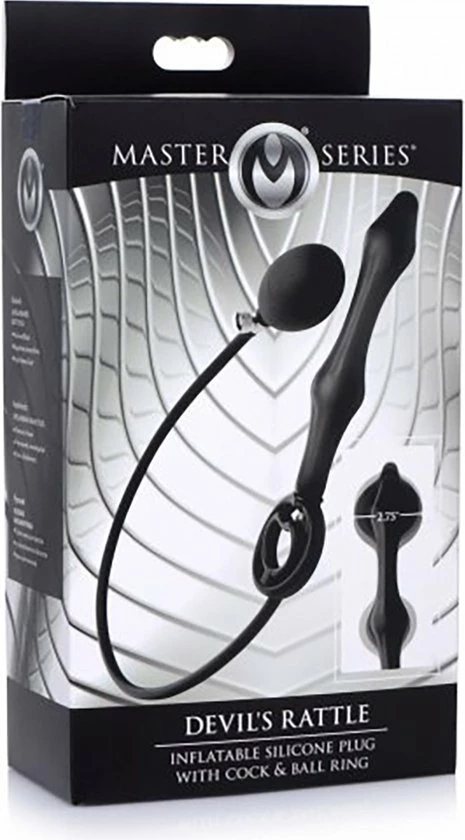 Promo ? Merkloos Inflatable Silicone Anal Plug + Cock En Ball Ring ✨ 2 Promo ? Merkloos Inflatable Silicone Anal Plug + Cock En Ball Ring ✨ - Afbeelding 2