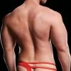Beste Verkoop ? Envy Low-Rise Thong Cut-Out Jockstrap (Rood) - M/L ? -Zyba Shop 471x840