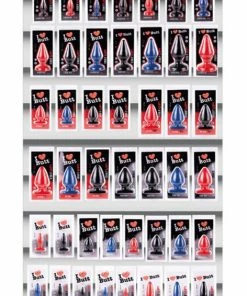 Begroting ? I Love Butt I Butt Bolvormige Buttplug - M - Blauw ? -Zyba Shop 472x840 8