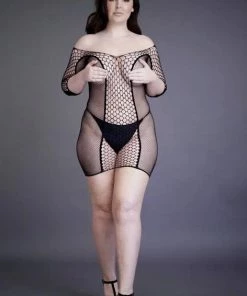 Promo ? Le D?sir Le Desir Duo Netmouwen Mini Jurk One Size Plus Size ? 21 Promo ? Le D?sir Le Desir Duo Netmouwen Mini Jurk One Size Plus Size ? -Zyba Shop 472x840 9