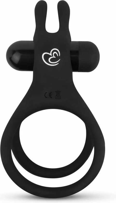 Promo ⌛ Easytoys Men Only Share Ring - Dubbele Vibrerende Cockring Met Rabbit Oortjes ✔️ 5 Promo ⌛ Easytoys Men Only Share Ring - Dubbele Vibrerende Cockring Met Rabbit Oortjes ✔️ - Afbeelding 5